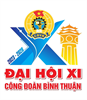 Công bố biểu trưng chính thức Đại hội Công đoàn tỉnh Bình Thuận lần thứ XI, nhiệm kỳ 2023 - 2028